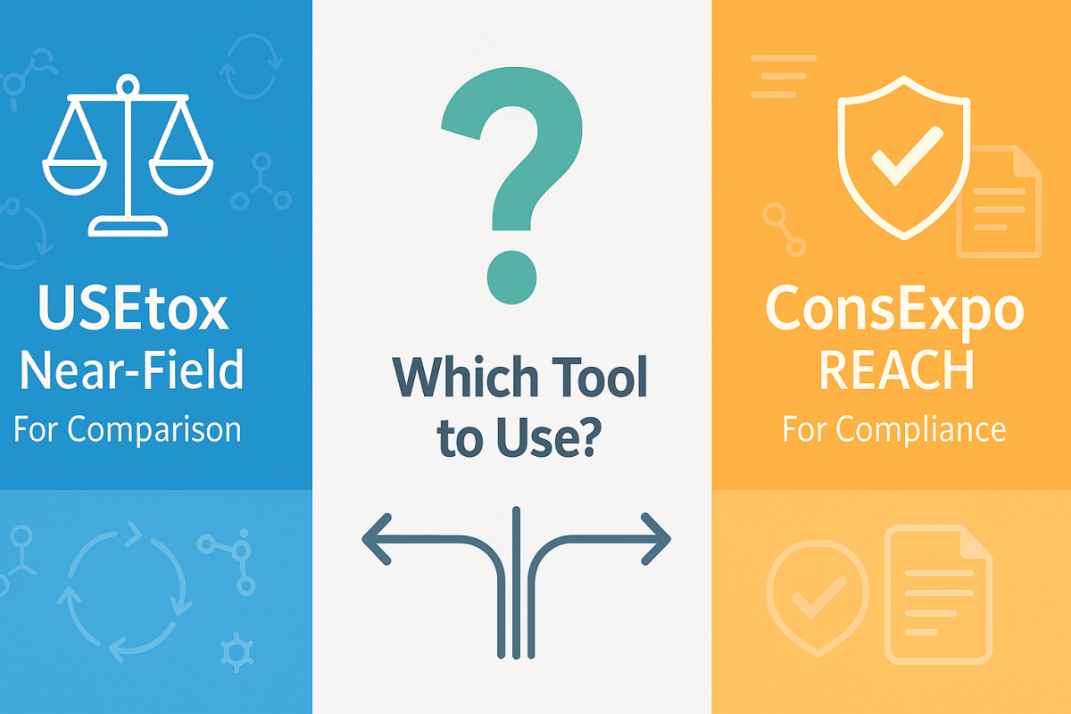 USEtox Near-Field and ConsExpo: Two Complementary Approaches for Safe and Sustainable by Design